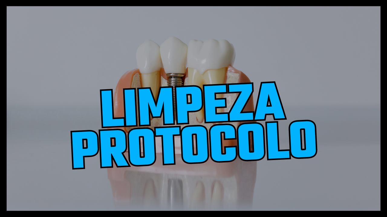 Limpar dentadura fixa