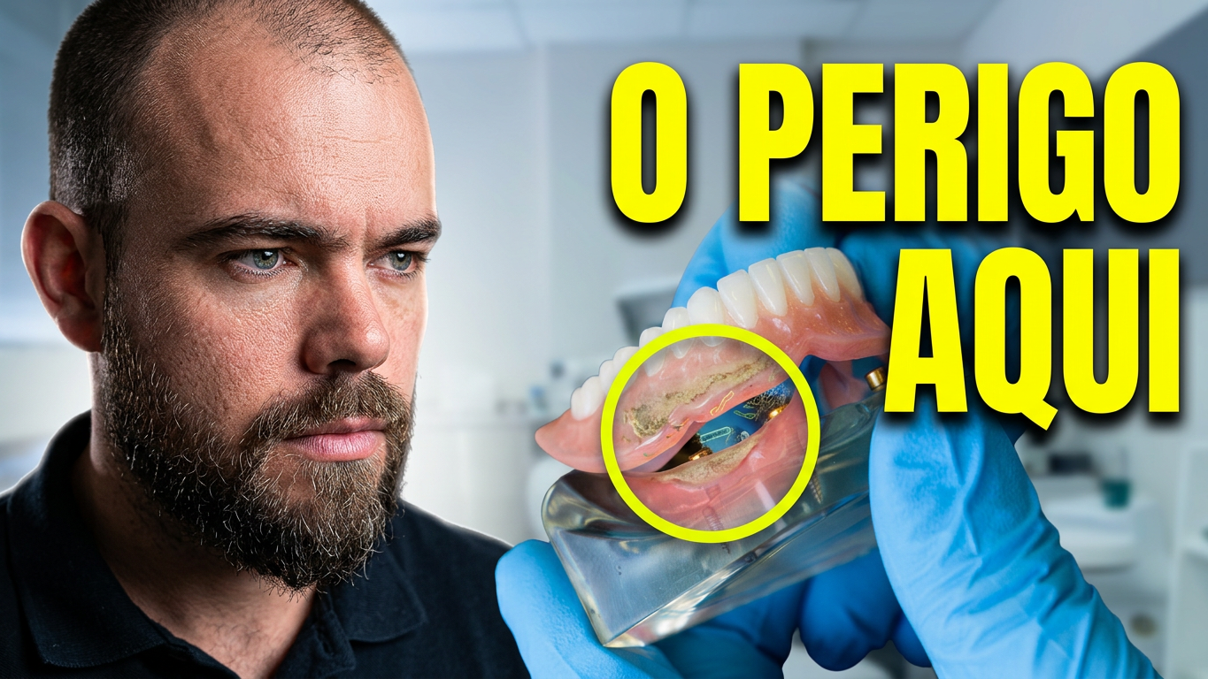 prótese protocolo com implantes dentários