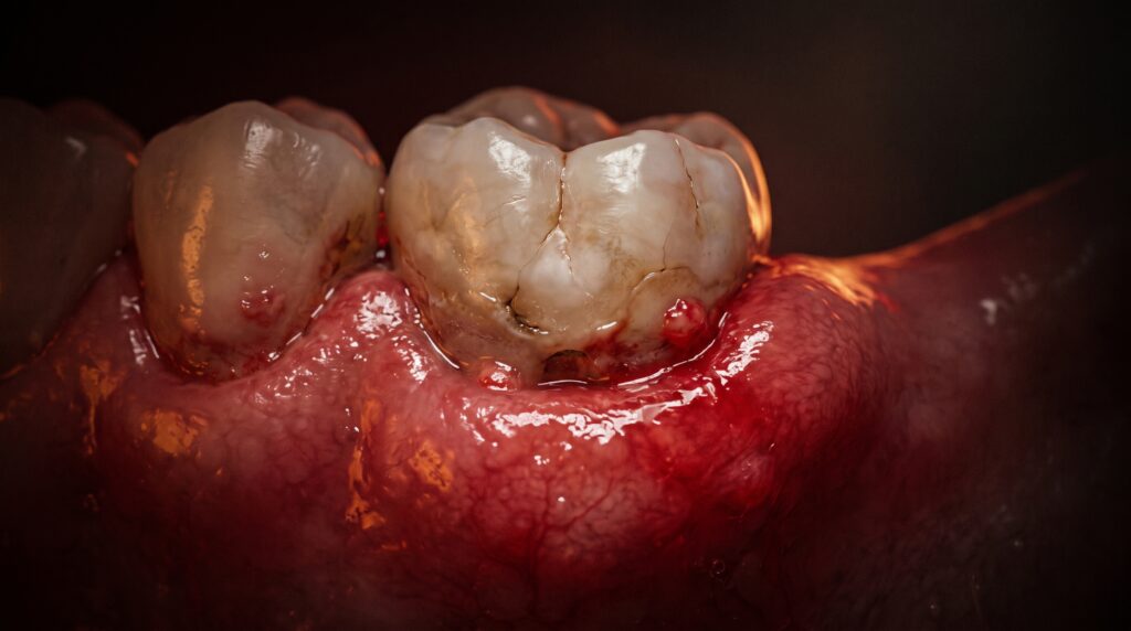Dor de dente inflamado